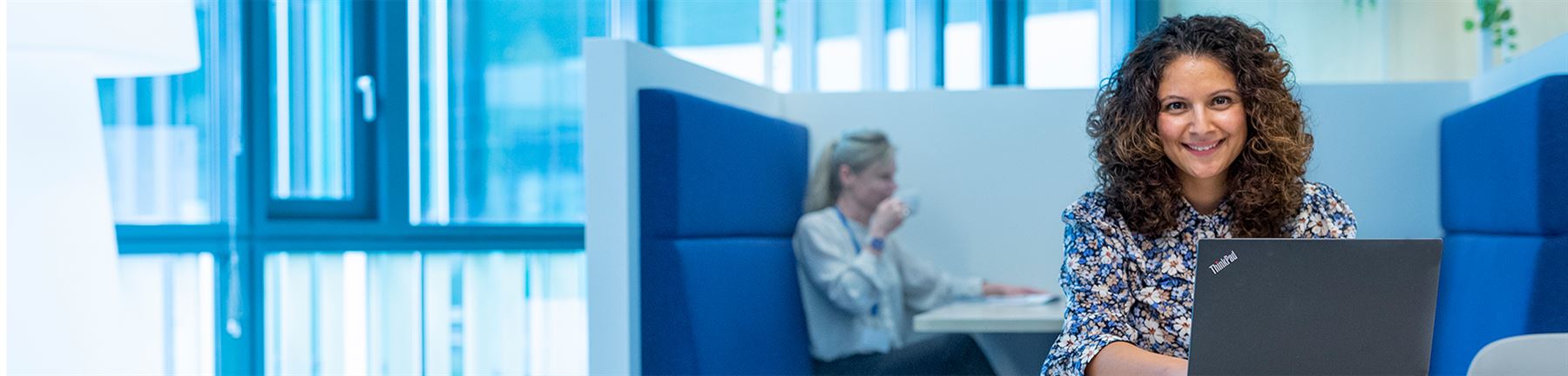 Collega van Handelsbanken hoofdkantoor