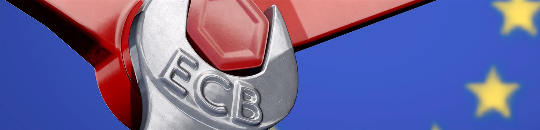 sleutel met ecb erop