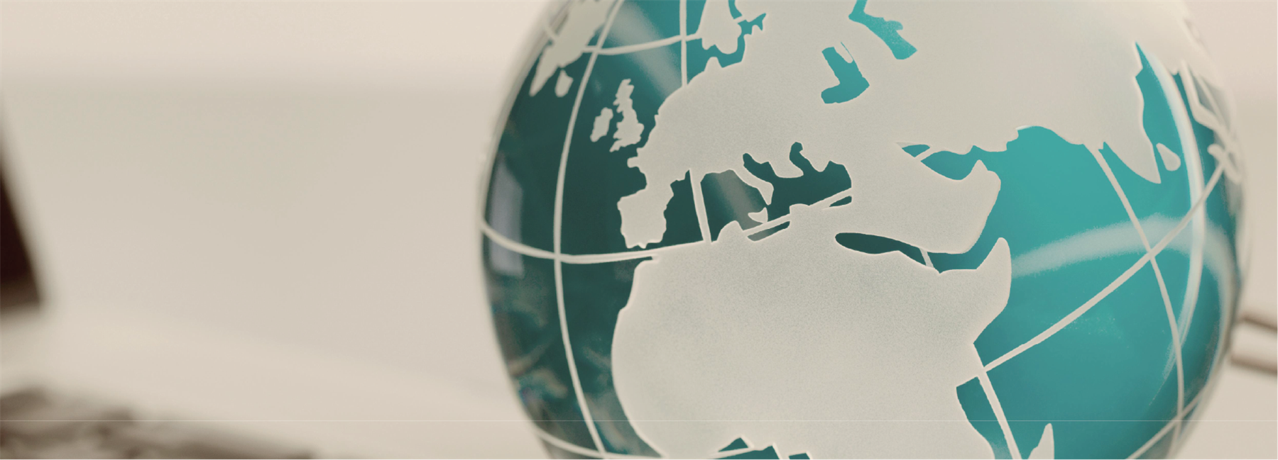 Wereldbol met witte achtergrond